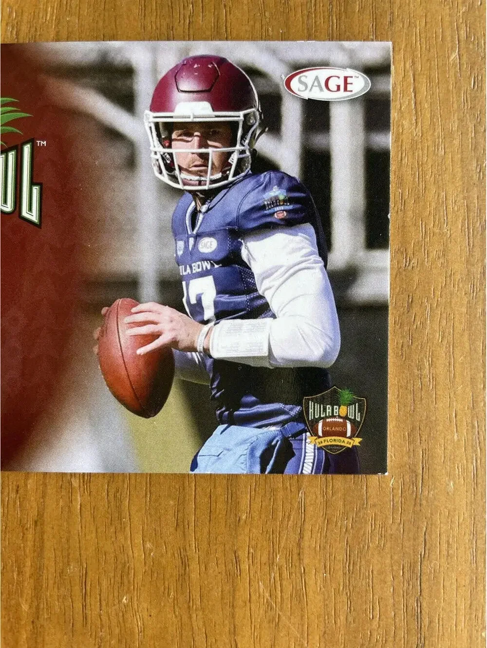 2023 Sage Hula Bowl Tim DeMorat Patch Football Card #HBS-TD